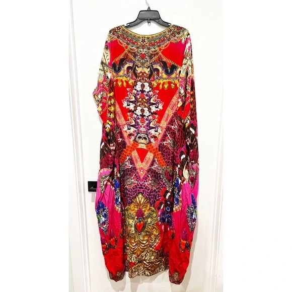 Camilla ARTESANIA MANIA ROUND NECK KAFTAN - Picture 7 of 9